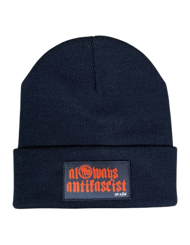 Always Antifascist - Mob Action - Wintermütze - Black - @ No Borders