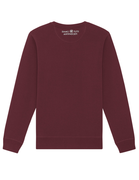Siamo Tutti Antifascisti - Mob Action - Sweater - Burgundy Siamo Tutti Antifascisti - Mob Action - Sweater - Burgundy