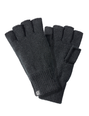 Gefütterte Strickhandschuhe - Fingerlos - @ No Borders