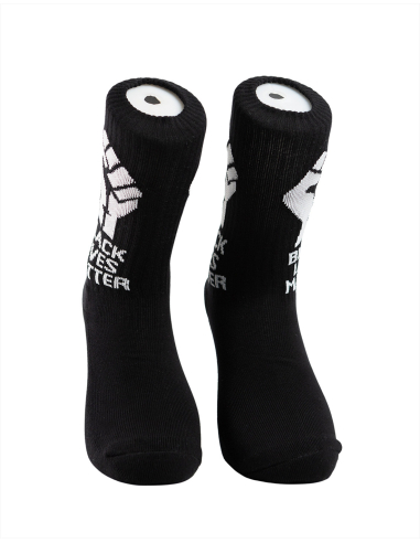 Black Lives Matter - No Borders - Socken - Black - @ No Borders
