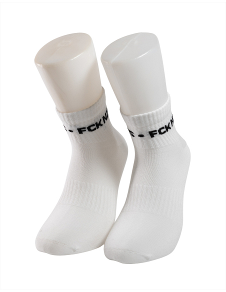FCK NZS - Sixblox - Quarter Socken - White
