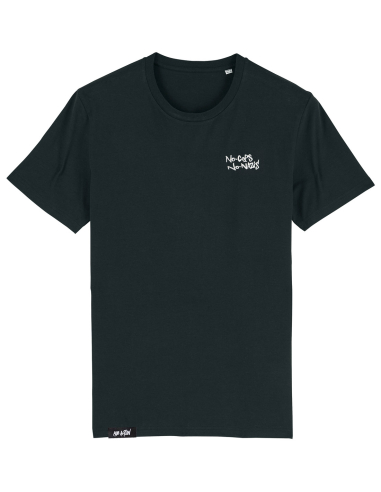 No Cops No Nazis - Mob Action - T-Shirt - Stick - Black - @ No Borders