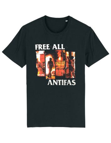 Fahrrad Antifa - Button - @ No Borders