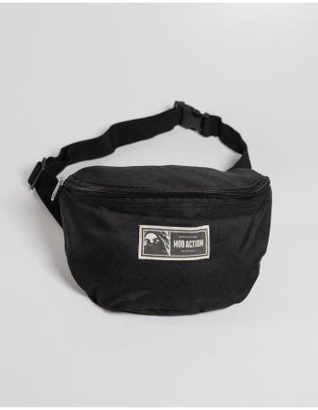 No Borders - Hip Bag - Logo - Black - @ No Borders