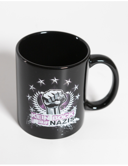 Kein Bock auf Nazis - Mug - Black