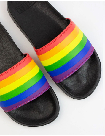 FCK NZS - True Rebel - Slides - Black - @ No Borders