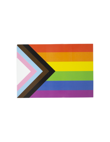 Progress Pride - Sticker - @ No Borders