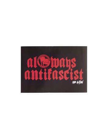 Soli-T-Shirt - Free All Antifa - Pocket - Schwarz - @ No Borders