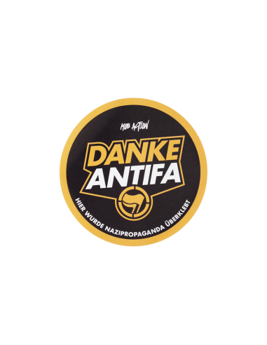 Danke Antifa - Sticker - @ No Borders