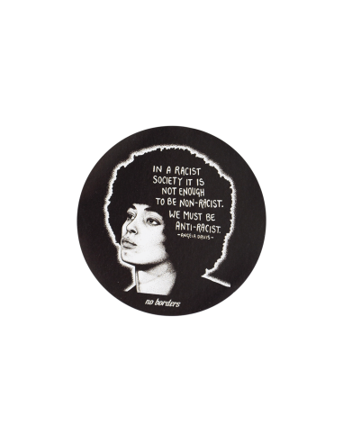 Angela Davis - Sticker - @ No Borders