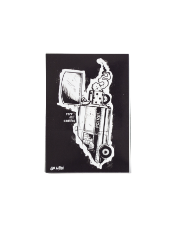 Antifa - Sticker Mix - @ No Borders