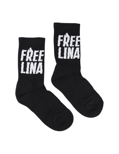 Free Lina - Mob Action - SOLI Socks - Black - @ No Borders