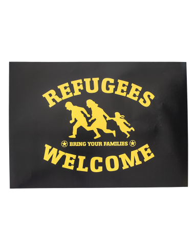 Refugees Welcome - Poster - @ No Borders
