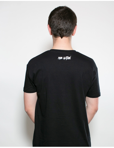 No Cops No Nazis - Mob Action - T-Shirt - Black/Red - @ No Borders