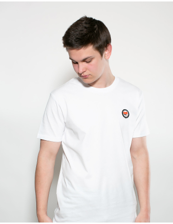 Eat The Rich - No Borders - Wintermütze - Sticklogo / White - @ No Borders