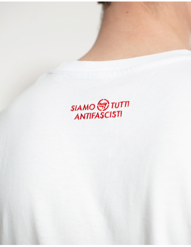 Siamo Tutti Antifascisti - Mob Action - T-Shirt - White - @ No Borders