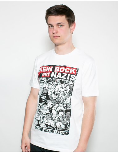 Kein Bock auf Nazis - T-Shirt - Weiß - @ No Borders
