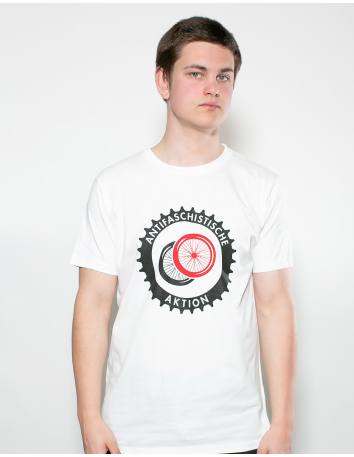 Fahrrad Antifa - Patch - @ No Borders