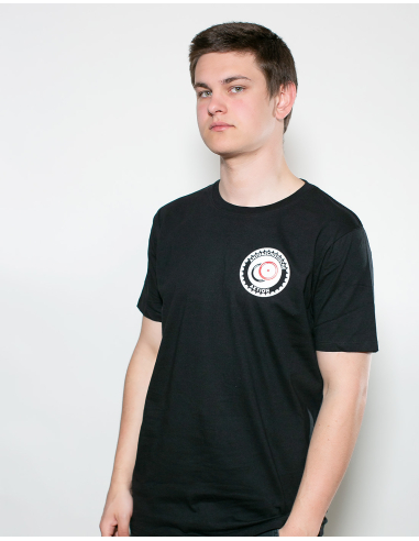 Fahrrad Antifa - No Borders - T-Shirt - Pocket Print - Black - @ No Borders