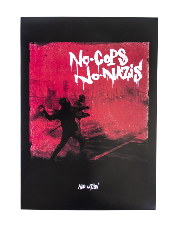 No Cops No Nazis - Patch - @ No Borders