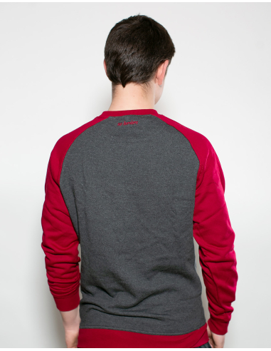 Kein Mensch ist illegal - No Borders - Sweater - Grey/Red - @ No Borders