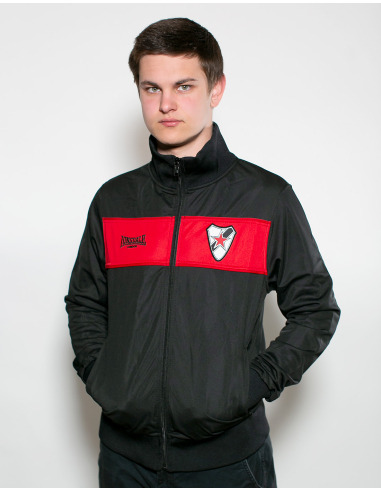 Roter Stern Leipzig - Lonsdale - Track Jacket - Black/Red - @ No Borders