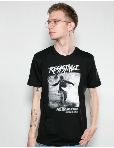 Resistance - Mob Action - T-Shirt - Black - @ No Borders