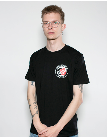 Mission Lifeline - SOLI T-Shirt - Front Print - Black - @ No Borders