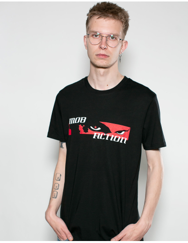 Eyes - Mob Action - T-Shirt - Black - @ No Borders
