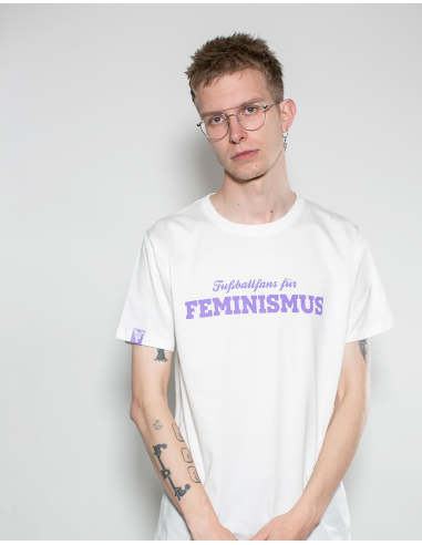 Fußballfans für Feminismus - No Borders - T-Shirt - White - @ No Borders