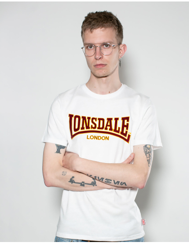 Lonsdale - T-Shirt - Classic - White - @ No Borders