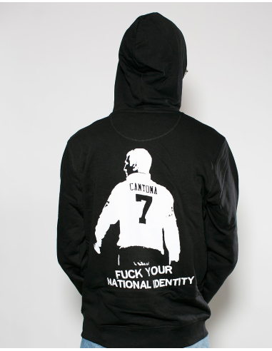 Roter Stern Leipzig - Zipper - Cantona - Black - @ No Borders