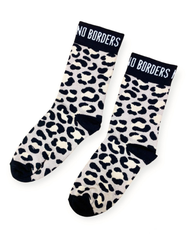 Leo - No Borders - Socken - Animal Print - @ No Borders
