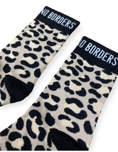 Leo - No Borders - Socken - Animal Print