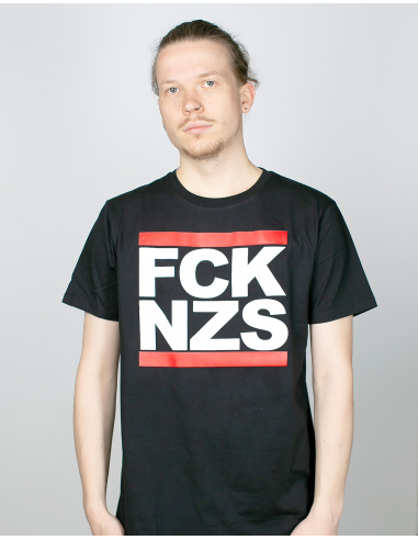 FCK NZS - True Rebel - T-Shirt - Black - @ No Borders