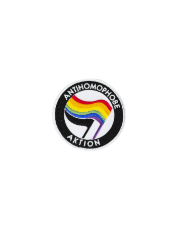 Antihomophobe Aktion - Fahne - Black - @ No Borders