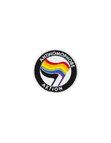Antihomophobe Aktion - Patch - @ No Borders