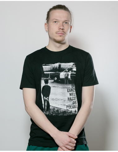 Die ganze Welt hasst die Polizei - Black Mosquito - T-Shirt - Black - @ No Borders