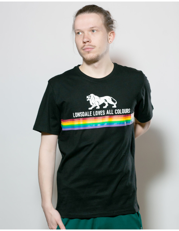 Kein Mensch ist illegal - No Borders - T-Shirt - Black/Black - @ No Borders