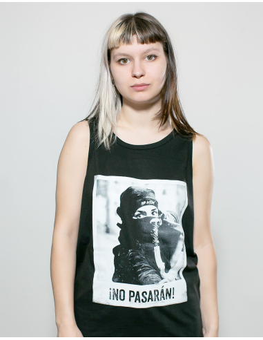 No Pasaran - Mob Action - Tanktop - Black - @ No Borders