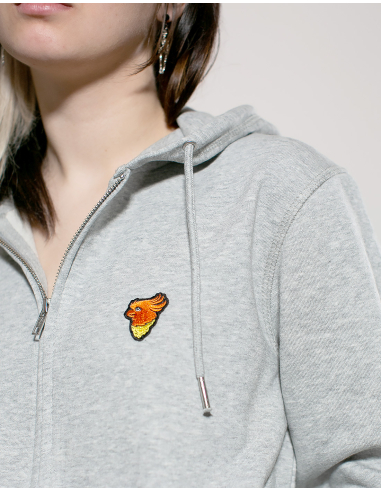 No Borders Kakadu - Zipper - Grey - @ No Borders
