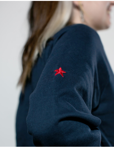 Mob Action Classic - Sweater - Navy/White - @ No Borders