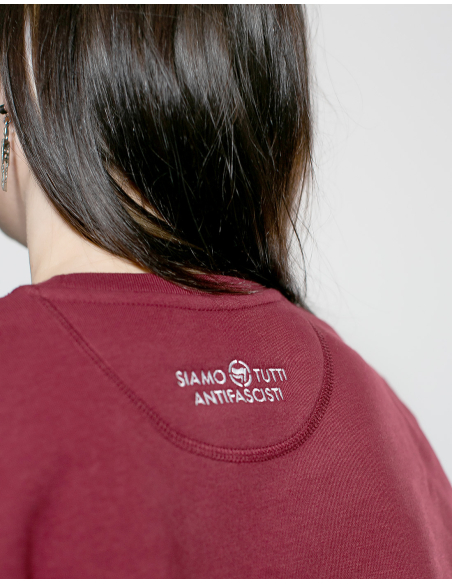 Siamo Tutti Antifascisti - Mob Action - Sweater - Burgundy