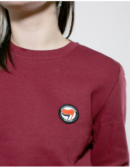 Siamo Tutti Antifascisti - Mob Action - Sweater - Burgundy Siamo Tutti Antifascisti - Mob Action - Sweater - Burgundy