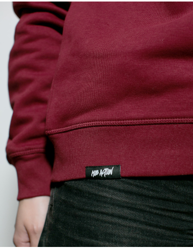 Siamo Tutti Antifascisti - Mob Action - Sweater - Burgundy - @ No Borders