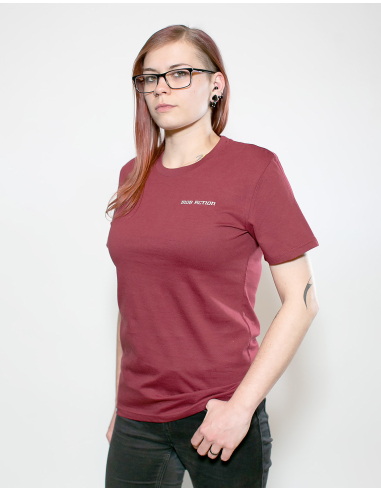 Mob Action Classic - T-Shirt - Burgundy - @ No Borders