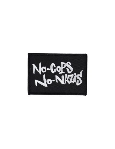 No Cops No Nazis - Patch - @ No Borders
