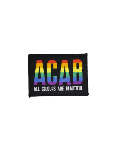 ACAB - All Colours Are Beautiful - Patch - @ No Borders