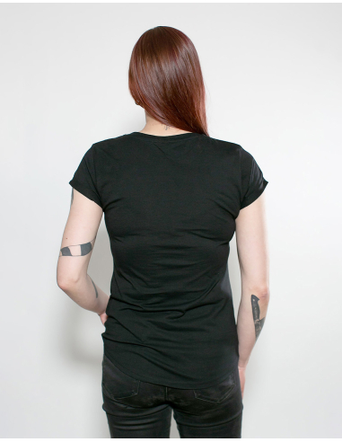 System Change Not Climate Change - No Borders - T-Shirt tailliert - Black - @ No Borders
