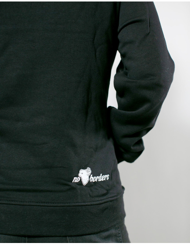 Love Beer Hate Nazis - No Borders - Hoodie - Black - @ No Borders